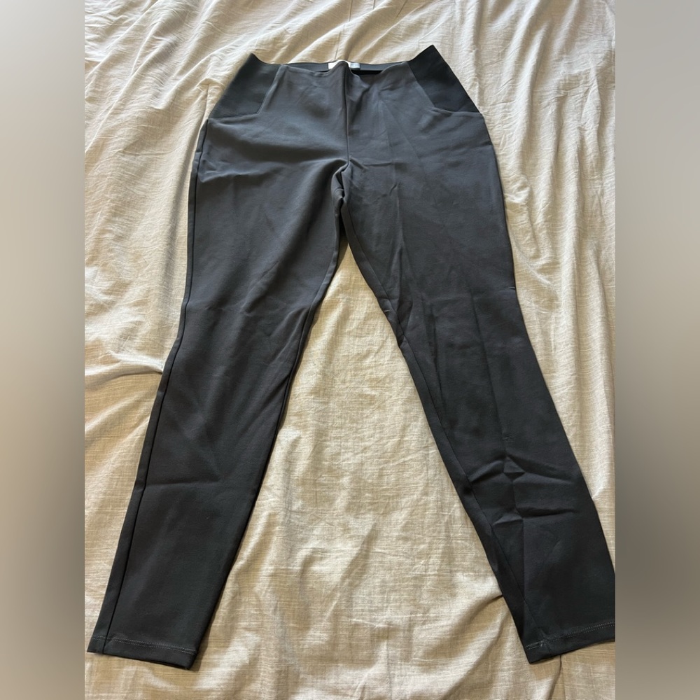 Women dressy grey leggings